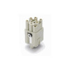 Insert HQ, Raccordement à Sertir, mâle, 12 pin, 10A, Polycarbonate, 3A 